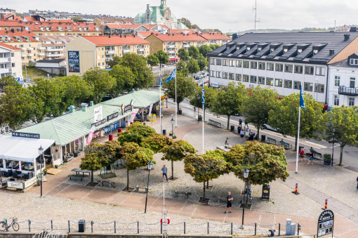 Norra Varvet, mitt i norra hamnen, Strömstad